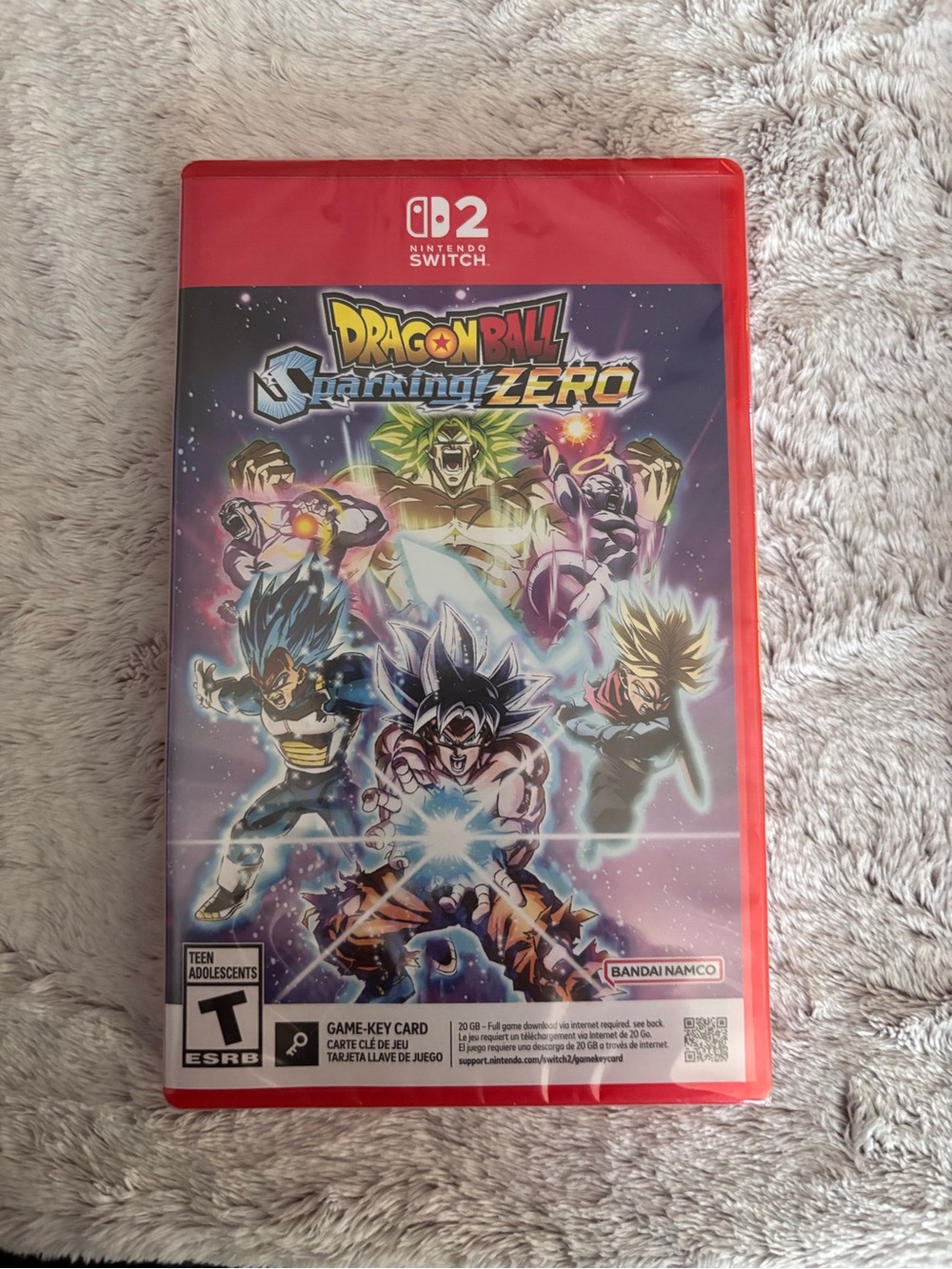 Dragon Ball Sparking Zero Nintendo Switch 2 — New Sealed